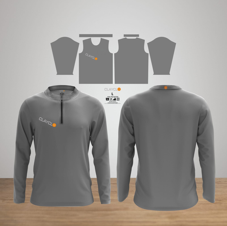 11E72681-84B5-4CC9-9BC2-4482498BBFDF MENS LONG SLEEVE 1/4 ZIP STRETCH TOP