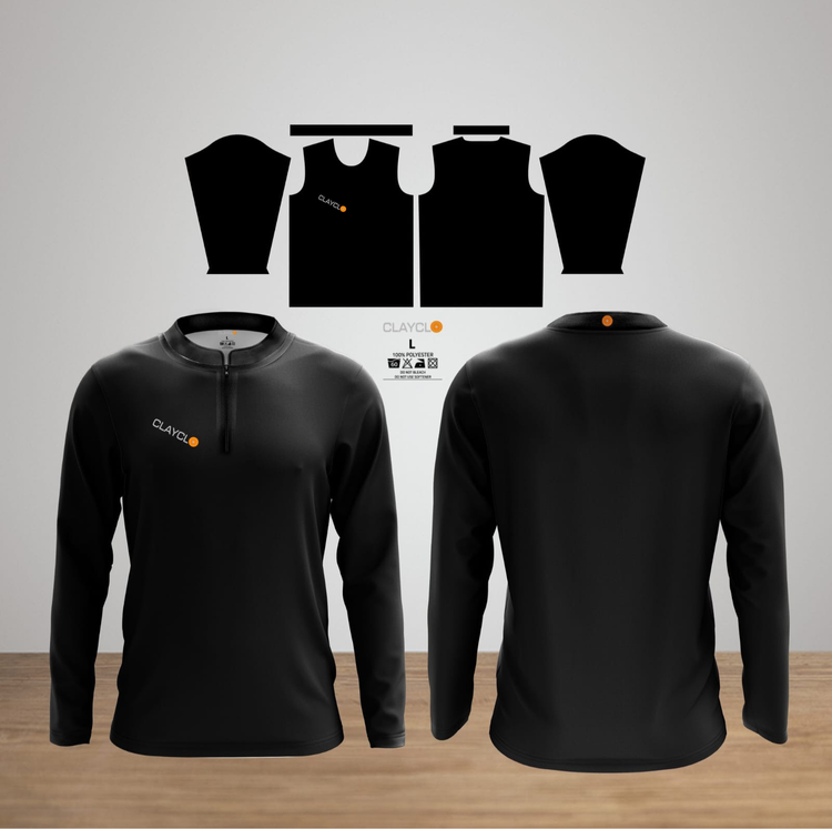 83B67EAB-7DFF-4B6C-9CE8-D1A77328B948 MENS LONG SLEEVE 1/4 ZIP STRETCH TOP