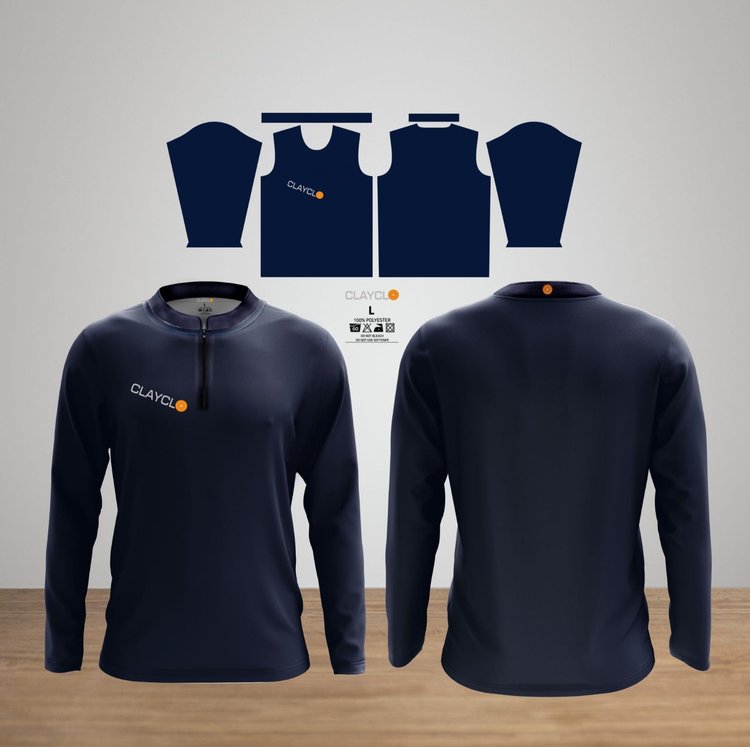 processed_74d55b62945747ed8404ca477c1ff3cc MENS LONG SLEEVE 1/4 ZIP STRETCH TOP